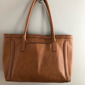 Brown Tote Work Bag
